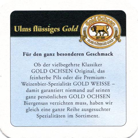 ulm ul-bw gold ochsen zum 2b (quad185-fr den ganz) 